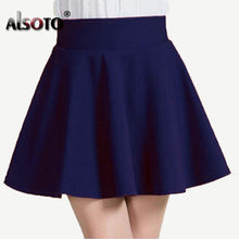 Load image into Gallery viewer, New 2019 Summer sexy Skirt for Girl Korean cute Short Skater Fashion female mini Skirt Women Clothing saia Bottoms jupe faldas