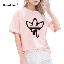 Load image into Gallery viewer, Women's t-shirt Harajuku love t shirt women feminina ladies Than heart ulzzang graphic t shirts women 2019 summer femme clothes