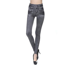 Load image into Gallery viewer, Women's Jeans Stretch Jeans Do Not Fade Without Deformation Slim Tight Blue Jeans Autumn and Winter Pants Washed Pencil Pants
