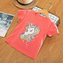 Load image into Gallery viewer, 2020 Baby T-shirts Summer Kid Boy Cotton Top Toddler Tee Clothes Children Girl Clothing Unicorn T-shirt Short Sleeve Casual Wear