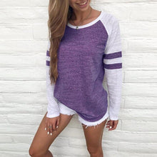 Load image into Gallery viewer, JAYCOSIN 2018 new O-Neck Blouses Sexy Slim Knitted Long Sleeve Chemise Femme Korean Tops for Women clothing Shirt Top Blouse