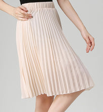 Load image into Gallery viewer, ANASUNMOON Women Chiffon Pleated Skirt Vintage High Waist Tutu Skirts Womens Saia Midi Rokken 2016 Summer Style Jupe Femme Skirt