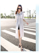 Load image into Gallery viewer, Boho Chiffon Kimonos 2019 Summer Women Blouses Beach Cardigans Shirt Tunics Robe Femme Chemise Red Green White Black Kimono Tops