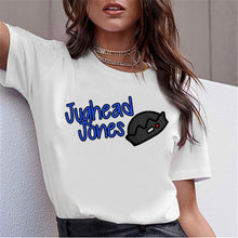 Load image into Gallery viewer, LUSLOS SOUTH SIDE SERPENTS T Shirt Women Sumemr Riverdale Plus Size O-neck Tshirt Snake Print Homme Streetwear Cool T-shirts
