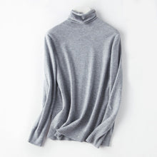 Load image into Gallery viewer, 2019 Women Sweater Femme Autumn Turtleneck Sweater Long Sleeve Women White Sweater jumper Pullovers Tricot Pull Femme
