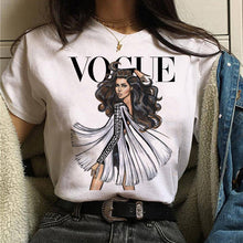 Load image into Gallery viewer, vogue princess t shirt aesthetic women fashion girls 90s tshirt harajuku ulzzang print Graphic summer t-shirt top tee female
