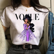 Load image into Gallery viewer, vogue princess t shirt aesthetic women fashion girls 90s tshirt harajuku ulzzang print Graphic summer t-shirt top tee female
