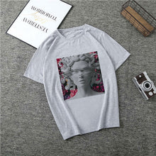 Load image into Gallery viewer, Poleras Mujer De Moda 2019 Summer T Shirt Women Medusa Print Vogue Harajuku Tshirt Plus Size Aesthetic T-shirt Camiseta Mujer
