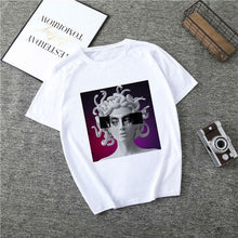 Load image into Gallery viewer, Poleras Mujer De Moda 2019 Summer T Shirt Women Medusa Print Vogue Harajuku Tshirt Plus Size Aesthetic T-shirt Camiseta Mujer
