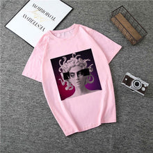 Load image into Gallery viewer, Poleras Mujer De Moda 2019 Summer T Shirt Women Medusa Print Vogue Harajuku Tshirt Plus Size Aesthetic T-shirt Camiseta Mujer
