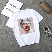 Load image into Gallery viewer, Poleras Mujer De Moda 2019 Summer T Shirt Women Medusa Print Vogue Harajuku Tshirt Plus Size Aesthetic T-shirt Camiseta Mujer
