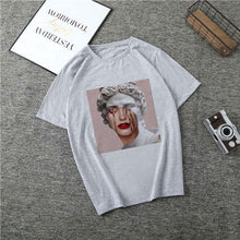 Load image into Gallery viewer, Poleras Mujer De Moda 2019 Summer T Shirt Women Medusa Print Vogue Harajuku Tshirt Plus Size Aesthetic T-shirt Camiseta Mujer
