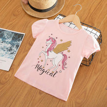 Load image into Gallery viewer, 2020 Baby T-shirts Summer Kid Boy Cotton Top Toddler Tee Clothes Children Girl Clothing Unicorn T-shirt Short Sleeve Casual Wear
