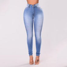 Load image into Gallery viewer, 2020 Slim Jeans for Women Skinny High Waist Jeans Woman Blue Denim Pencil Pants Stretch Waist Women Jeans Pants Calca Feminina
