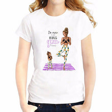Load image into Gallery viewer, Super Mom T shirt Women Vogue Tops Mother's Day Print T-shirt Summer Harajuku TShirt  Mama baby tee shirt Femme Dia de la madre
