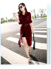 Load image into Gallery viewer, Boho Chiffon Kimonos 2019 Summer Women Blouses Beach Cardigans Shirt Tunics Robe Femme Chemise Red Green White Black Kimono Tops
